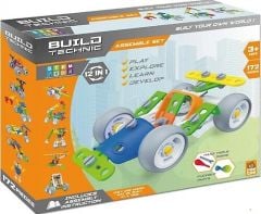 Roy Toy Buıld Technıc Sök Tak - Yap Boz  Araçlar 12in1 (119 Parça)