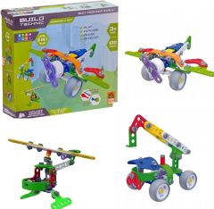 Roy Toy Buıld Technıc 3in1 sök tak - yap boz araçlar (100parça)