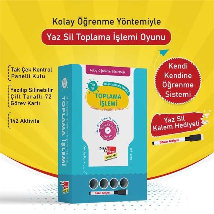 Kolay Öğrenme Yöntemiyle Toplama İşlemi Oyunu
