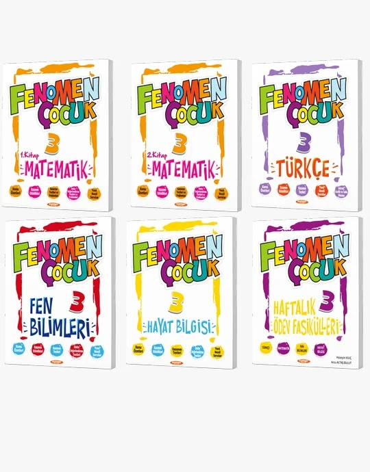 Fenomen Çocuk Yayınları 3.Sınıf Eğitim Seti