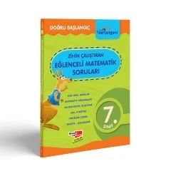 Dikkat Atölyesi 7.Sınıf Zihin Çalıştıran Eğlenceli Kanguru Matematik Soruları