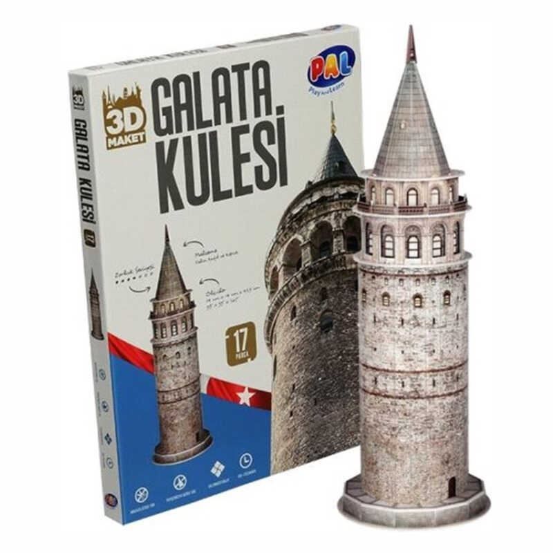 Galata Kulesi 3D Maket Puzzle