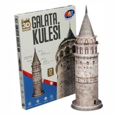 Galata Kulesi 3D Maket Puzzle